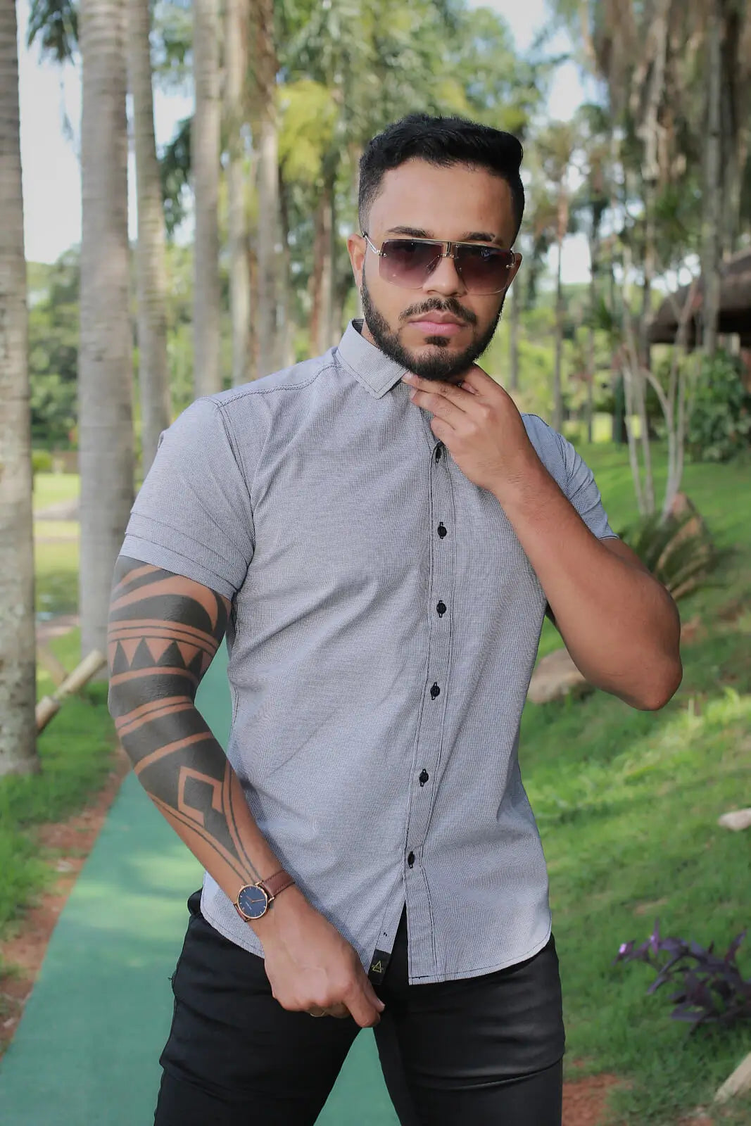 Camisa Slim Fit  Évora