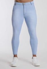 Calça Jeans Azul Lavanderia  Bolso Faca Premium 5% de elastano